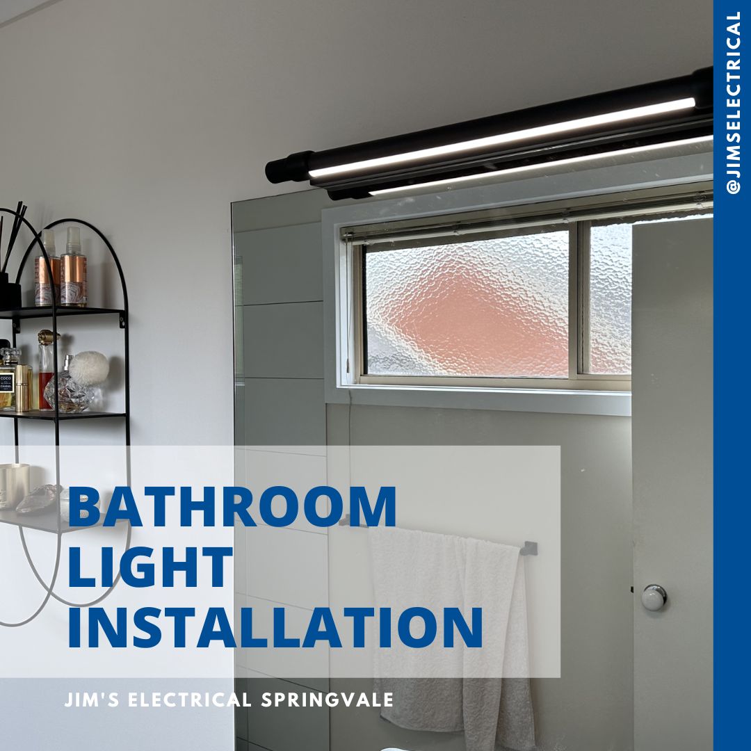 Bathroom Light Installation